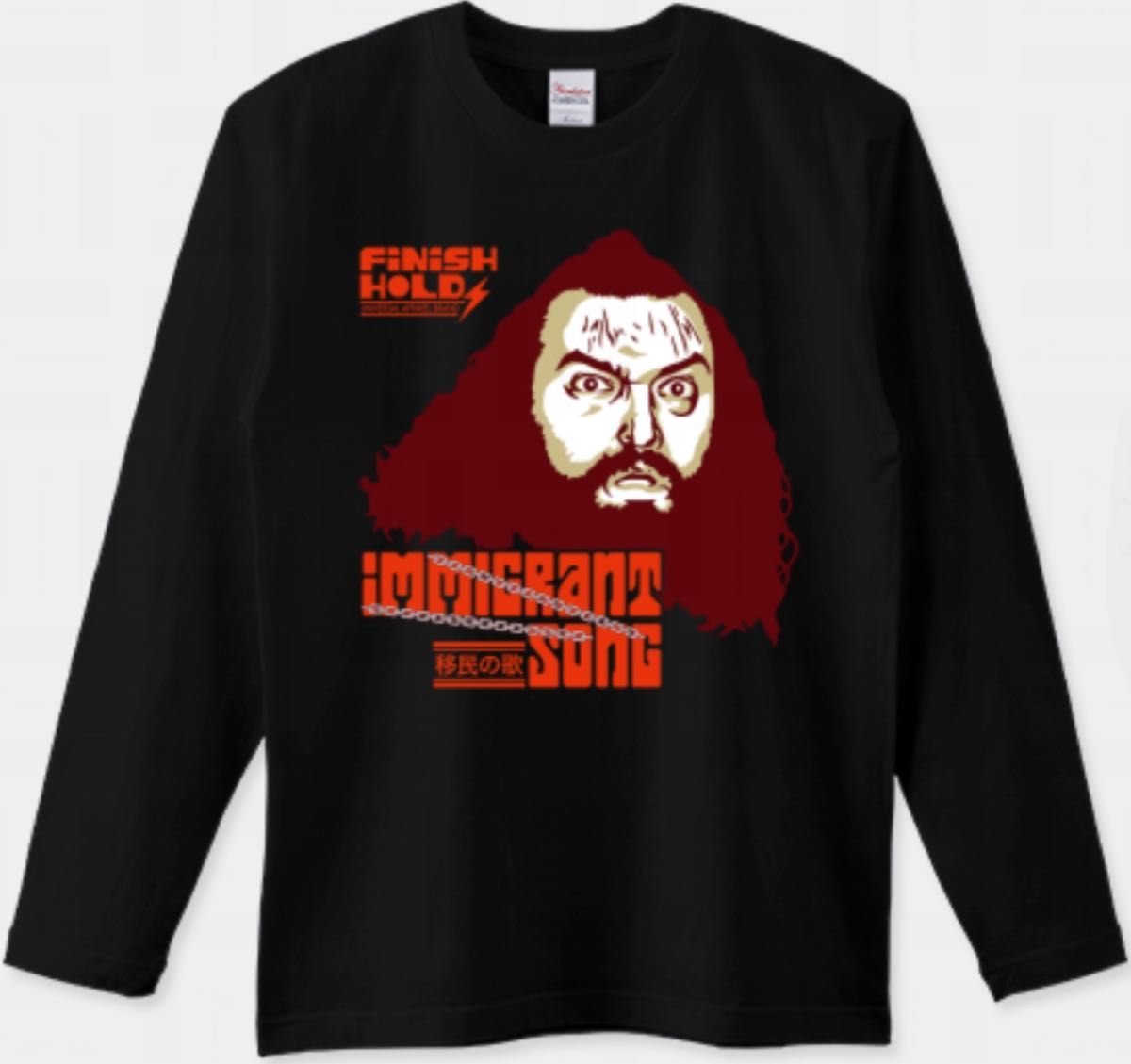ブルーザー・ブロディ ロンT 長袖Tシャツ 全日本プロレス キングコング スタンハンセン 真壁刀義 ジャイアント馬場 チャンピオン ブルーザー・ブロディ ロンT 長袖Tシャツ 全日本プロレス キングコング スタンハンセン 真壁刀義 ジャイアント馬場 チャンピオン