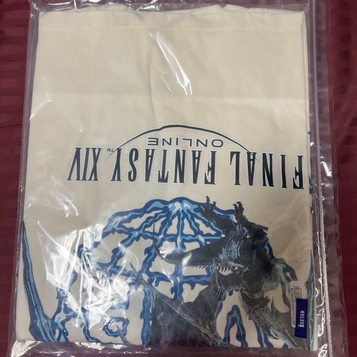 Lサイズ Vaultroom FFXIV バハムート TEE ファイナルファンタジー ボルトルーム ff14 コラボ Tシャツ