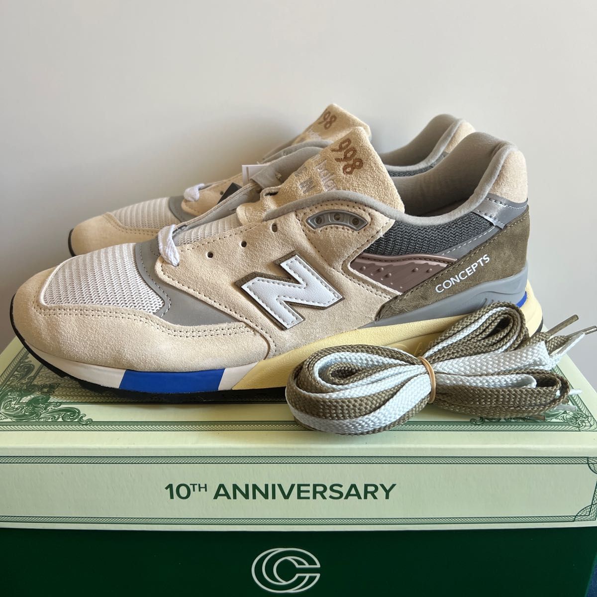 .5cm Concepts New Balance  "C Note"コンセプツ ニューバランス 周年 復刻