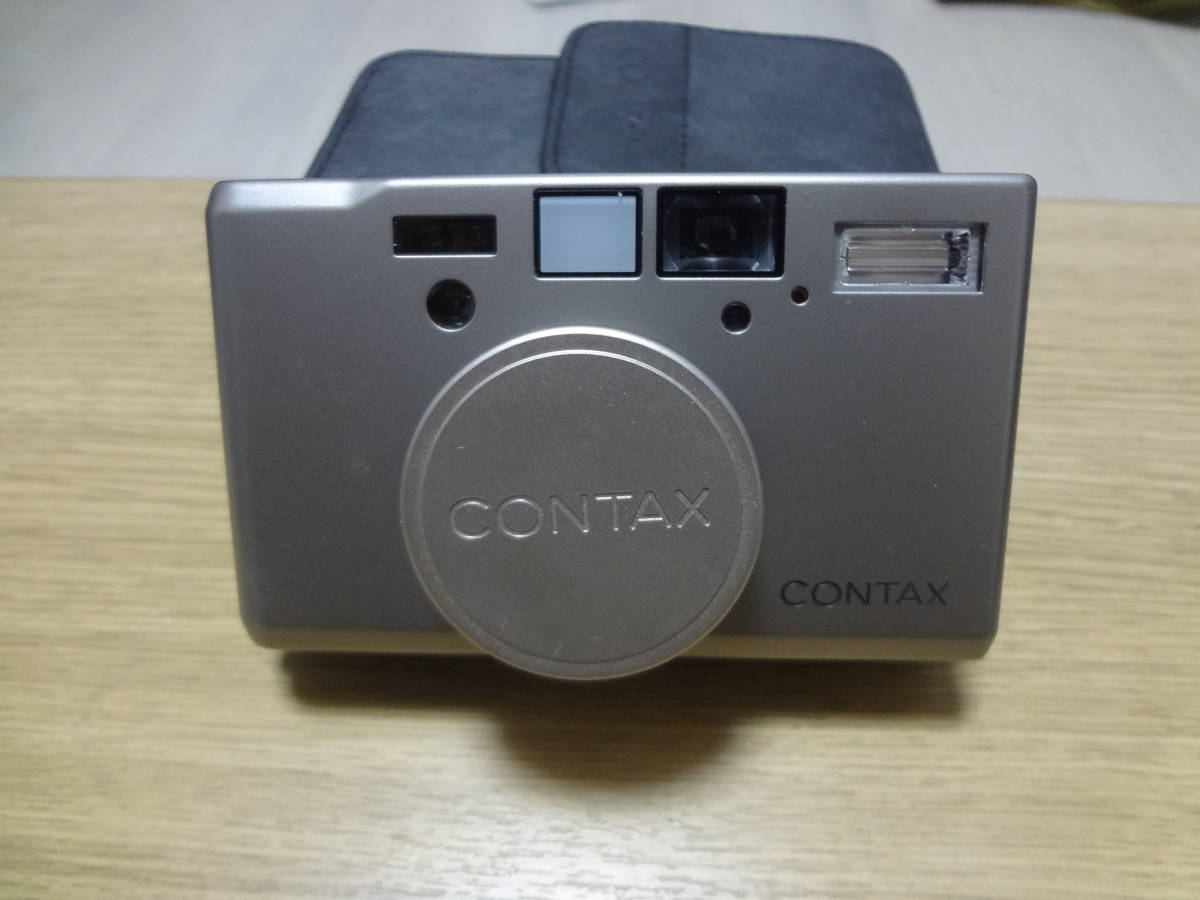 CONTAX T3 シルバー　　フィルター　フード付き_画像4