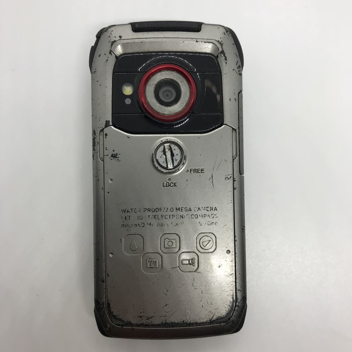 au W62CA カシオ CASIO G'z One タフネス携帯 ガラケー 携帯電話 au W62CA カシオ CASIO G'z One タフネス携帯 ガラケー 携帯電話