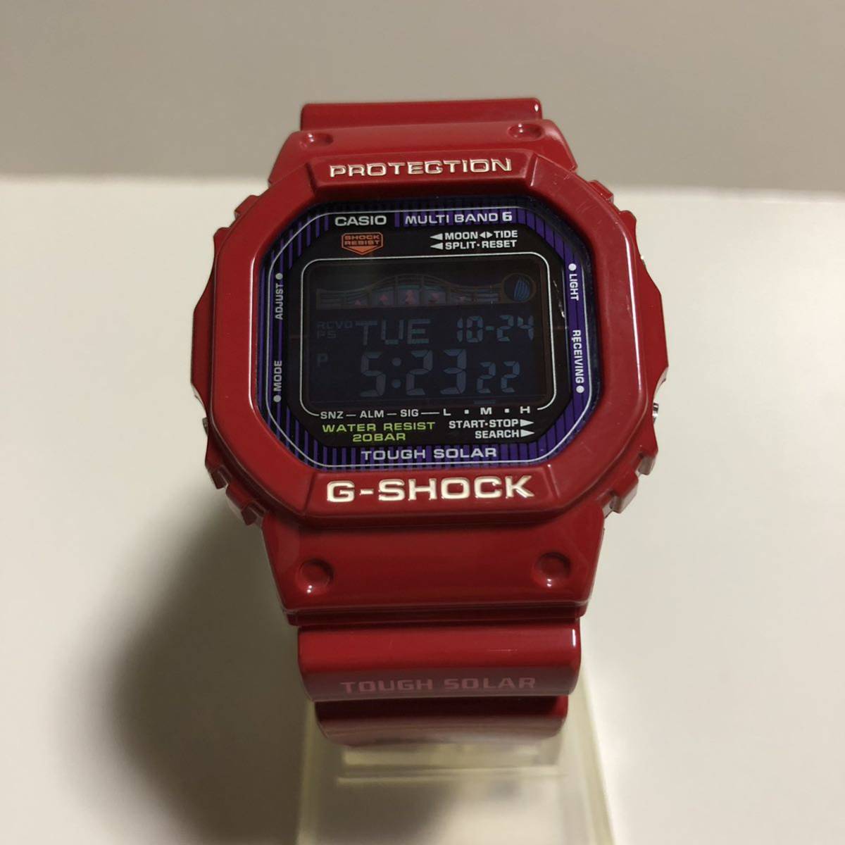 【中古】G-SHOCK GWX-5600 GWX-5600C-4JF G-LIDE 電波ソーラー タフソーラー