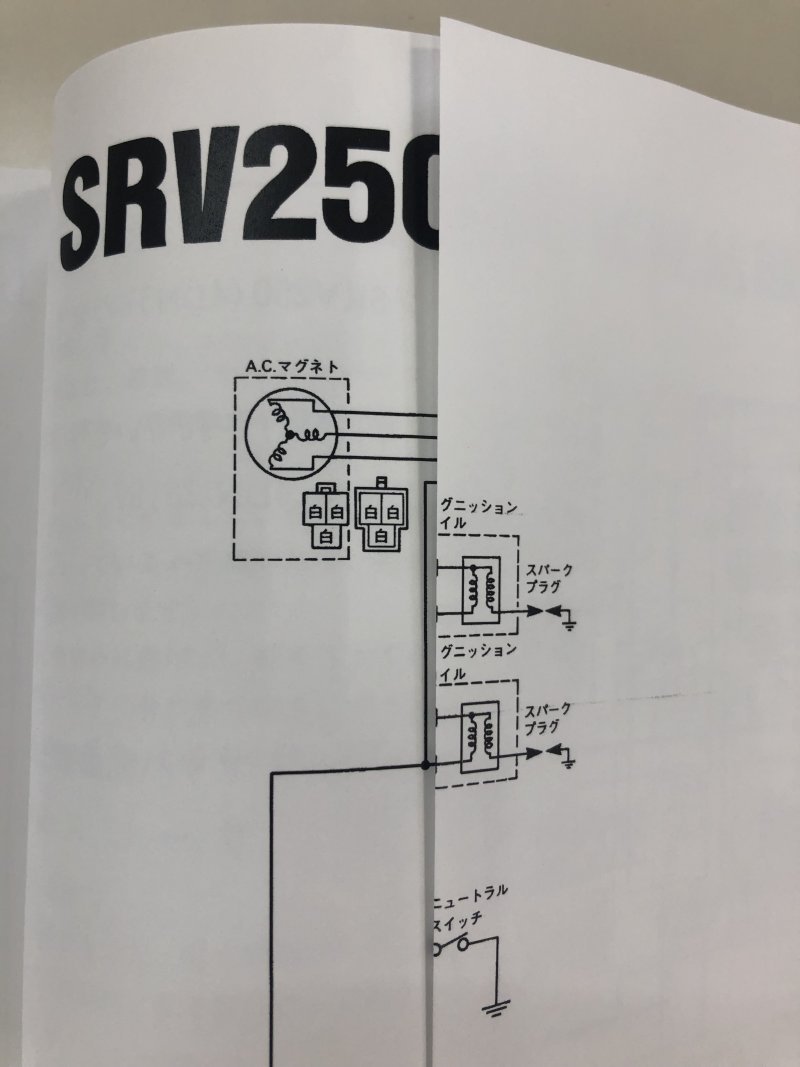 SRV250/SRV250S/ルネッサ（4DN/4DN1/4DN2/4DN3/4DN4/4DN5/4DN6） ヤマハ サービスマニュアル 整備書（総合版） 新品 QQSCLTAL4DN0_画像6