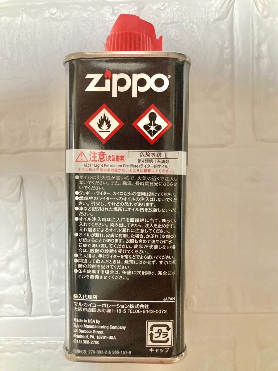 ZIPPO ジッポー オイル缶 オイルライター 純正品 6本セット