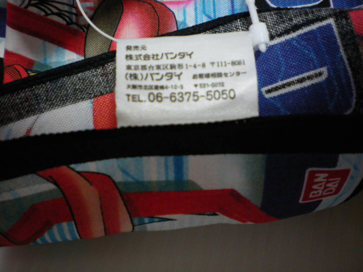  Digimon Savers носовой платок большой размер ланч матовый черный не использовался товар 