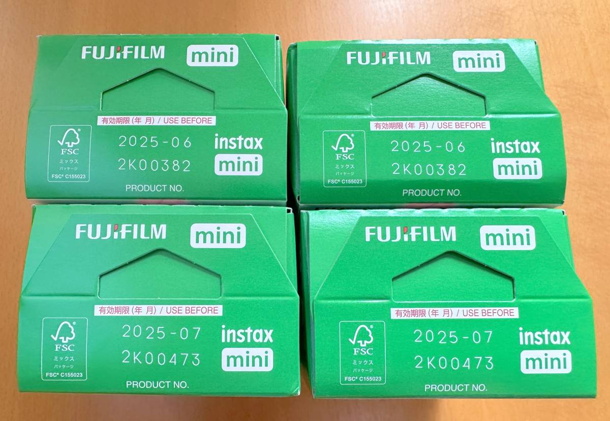 高級ブランド FUJIFILM (フジフイルム) チェキ用フィルム instax mini