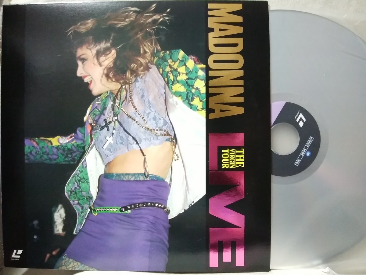 ★★LD MADONNA THE VIRGIN TOUR★ライブ収録★レーザーディスク[3339TPRの画像1