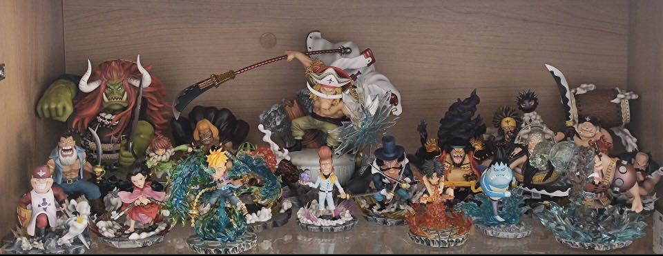 YZ WhiteBeard Pirate Captain 16 One Piece Figure Garage Kit