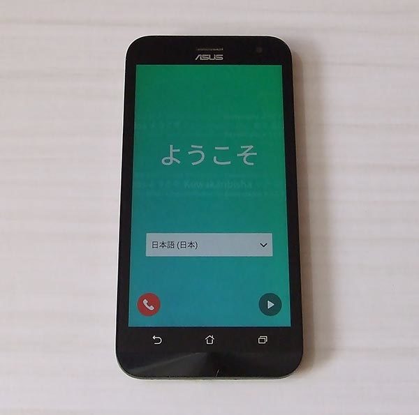 ASUS ZenFone 2 Laser ASUS_Z00ED ZE500KL-GD16 デュアルSIM SIMフリー スマホ_画像1