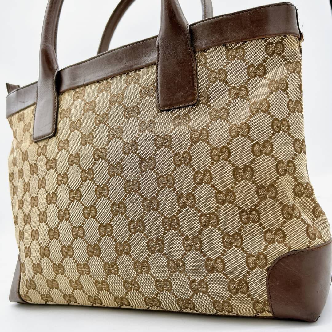最新 ハンドバッグ トートバッグ グッチ【美品】GUCCI GG柄 レディース