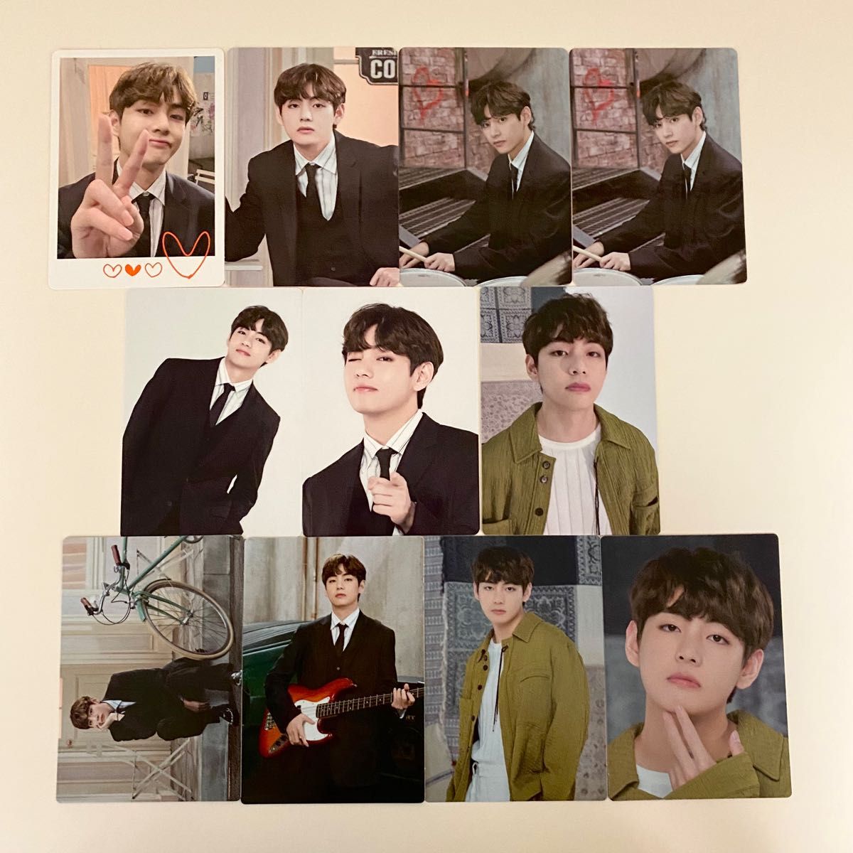 【公式】BTS V テテ テヒョン ミニフォト PTD まとめ売り