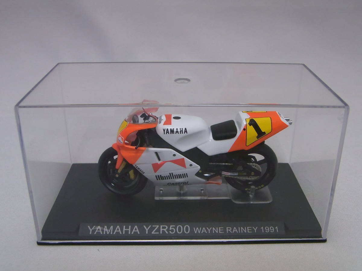 ★人気商品★YAMAHA YZR500 Wayne Rainey 1991 1/24 チャンピオンバイク ヤマハ YZR500 ワイン レイニー★検:マルボロ タバコ_画像8