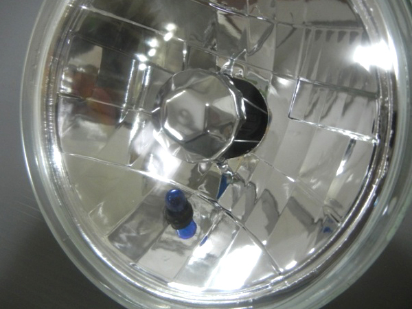 ミゼットⅡ ハイゼット ヘッドライト 丸型2灯クリアヘッドライト Ｈ4バルブ付き！ミゼットⅡ/ハイゼット(S40系、S60系、S65系)の画像2