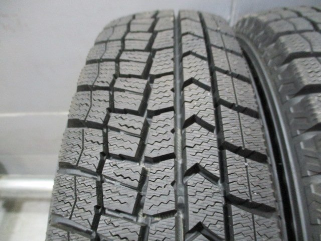 BN249 中古タイヤ スタッドレス 145/80R13 バリ溝 9分以上 冬4本価格！DUNLOP WM02 法人宛/営業所止め送料無料 N-BOX ミラ ラパン_画像2