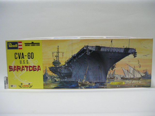 素晴らしい TB□Revell 新空母シリーズ 1/540 CVA-60 サラトガ U.S.S.