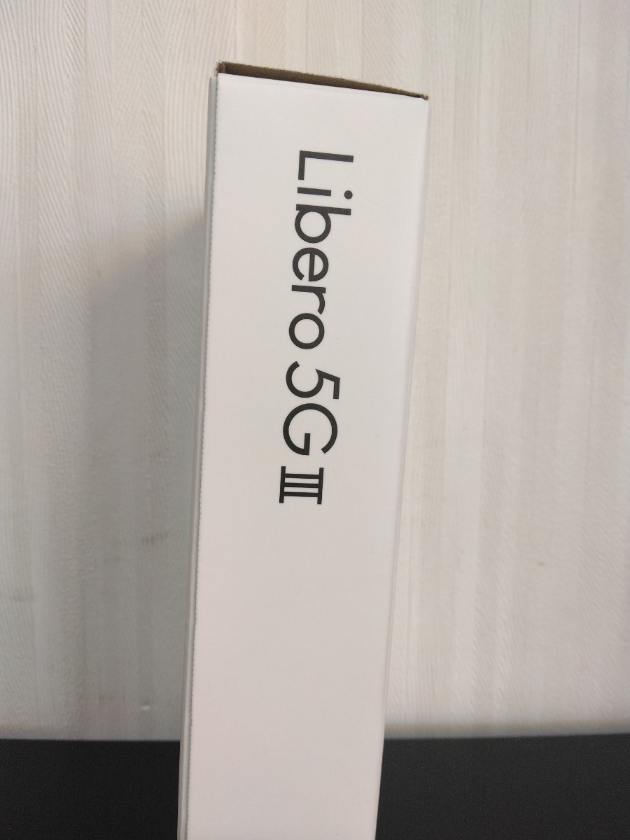ワイモバイル Libero 5G IIIA2022T ＺＥＳＢＹ3 (ホワイト) ヤフーのモバイル標準セット　Ｙ!mobile 出荷日 23/07/29日　made in China_画像4