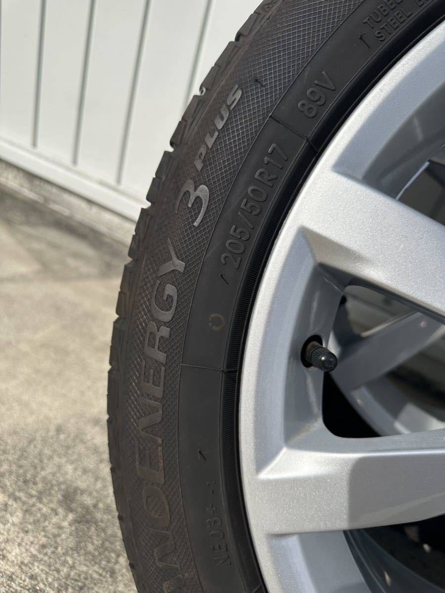 フォルクスワーゲン　VW ゴルフ7 純正　17インチ　7J+49 TOYOナノエナジー3PLUS 205/50R17 4本_画像10