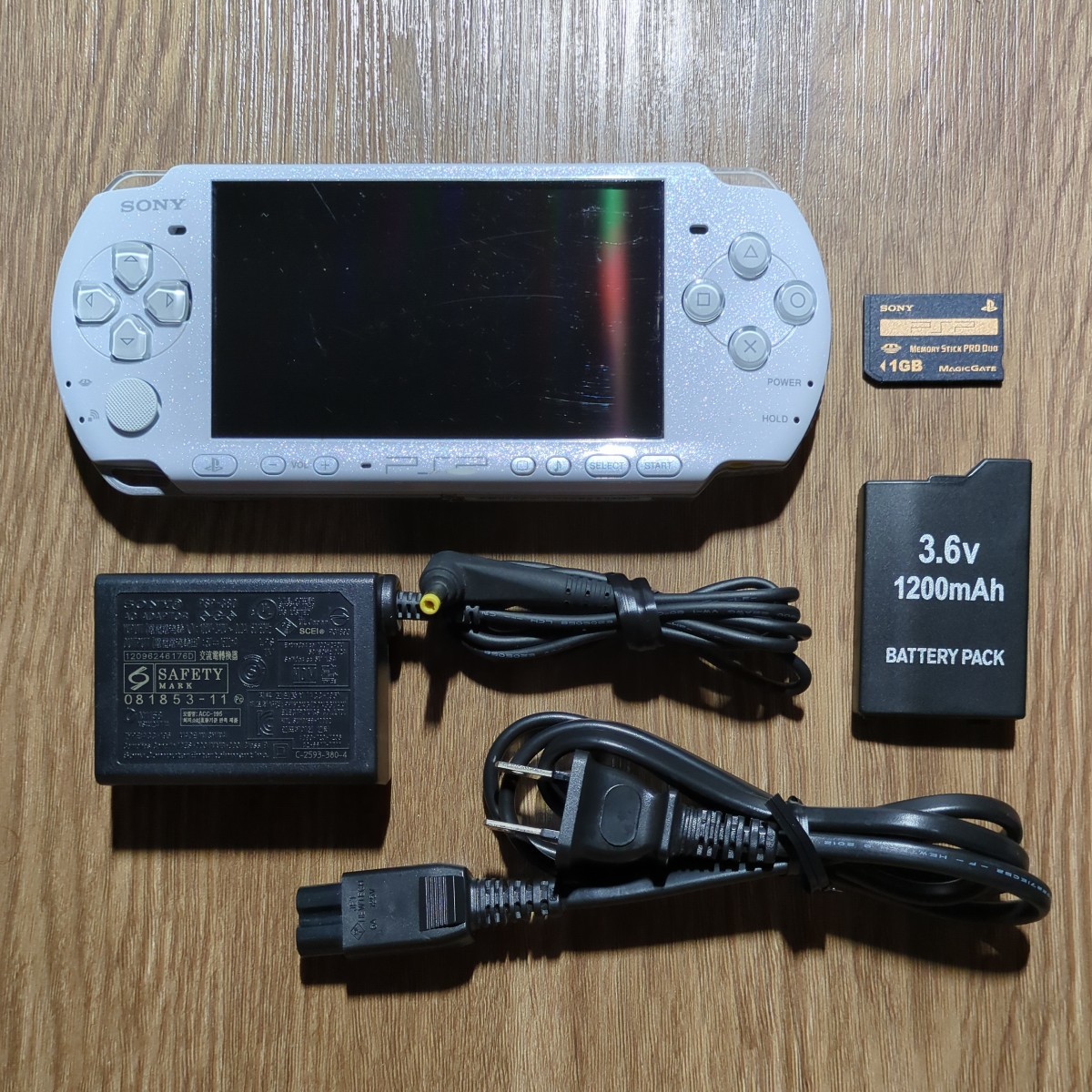 Yahoo!オークション - PSP PSP-3000 パールホワイト 一式セット