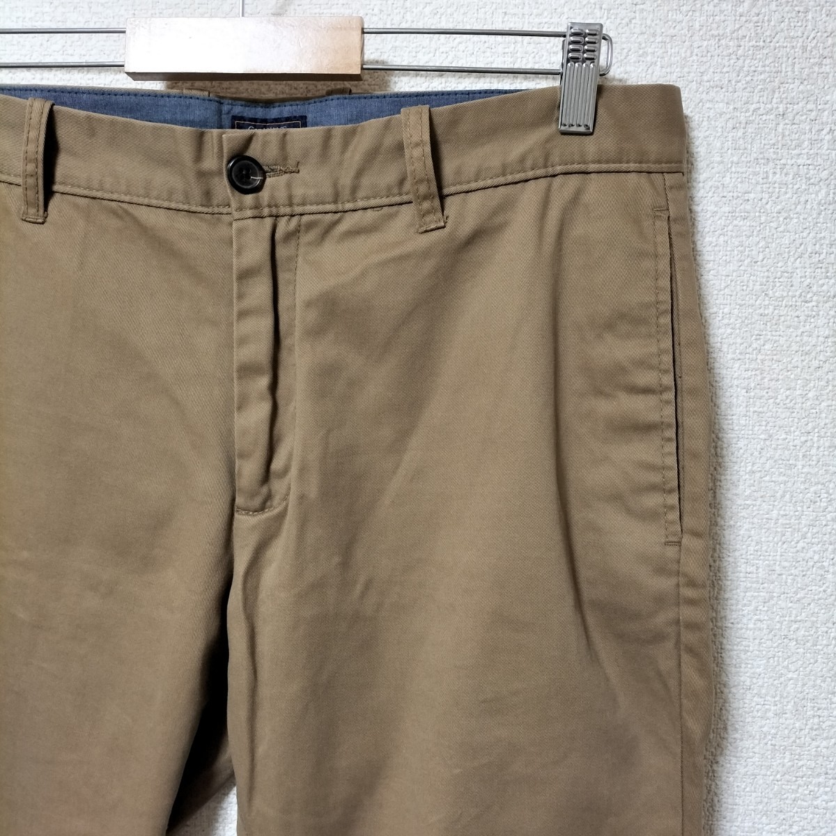 ☆NEXT OLD GAP 15年製 チノパン コットンパンツ 茶 ボトムス 綿 メンズ サイズ32 ギャップ オールド ビンテージ 廃版 ブランド古着 USED_画像2