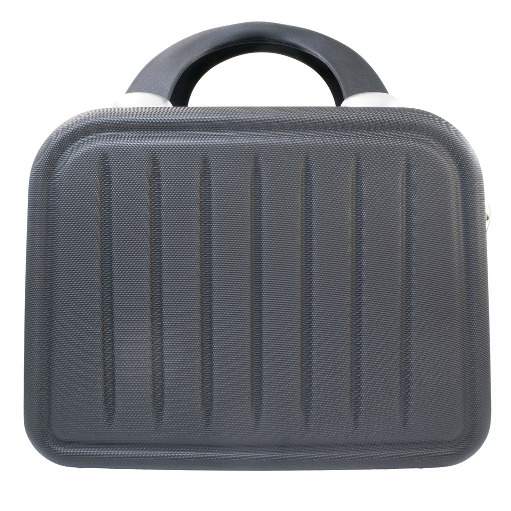 小さくて かわいい ミニ スーツケース ブラック 小 ショルダーベルト付 ハンドバッグ ショルダーバッグ 二通りの使い方が可能_画像1