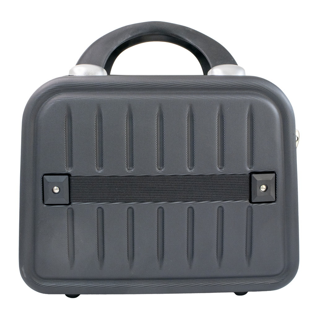 小さくて かわいい ミニ スーツケース ブラック 小 ショルダーベルト付 ハンドバッグ ショルダーバッグ 二通りの使い方が可能_画像7