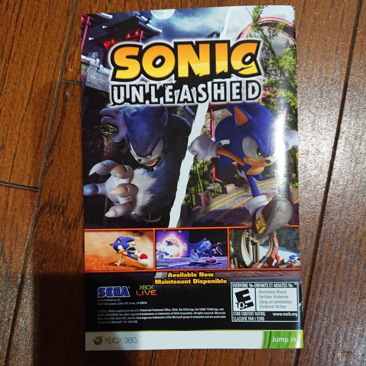 XBOX360 北米版SONIC's ULTIMATE GENESIS COLLECTION_画像4