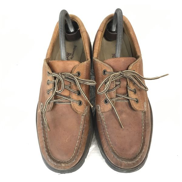 ロックポート/Rockport★ローカットブーツ/レザーシューズ【26.0-26.5/8.5M/茶/BROWN】ワーク/アウトドア/タウンユース/Shoes◆H-189_画像9