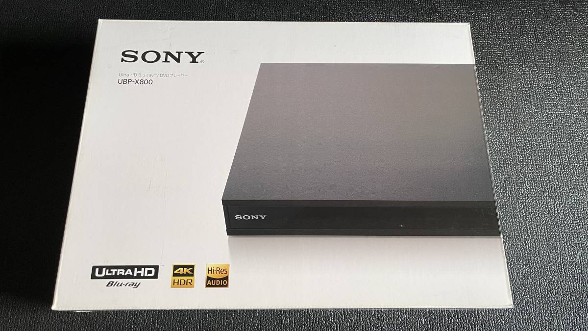 今季一番 SONY UBP-X800 Ultra HD ブルーレイ/DVDプレーヤー ソニー