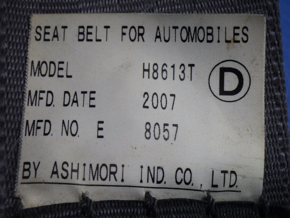 バモスホビオ PRO リア シートベルト 左右セット キャッチ カバー付き H19年 HJ2 HJ1 ホビオ_画像3