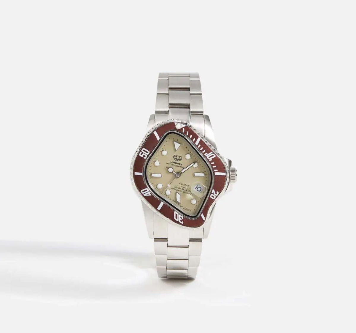 Kith Exclusive LAARVEE Silver Precision Steel Watch KITH Kith Exclusive LAARVEE Silver Precision Steel Watch KITH