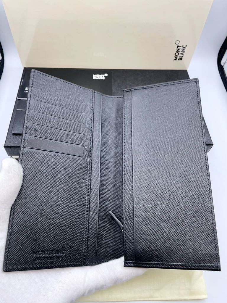 未使用品 モンブラン 長財布 サルトリアル ブラック 113219 小銭 未使用品 モンブラン 長財布 サルトリアル ブラック 113219 小銭