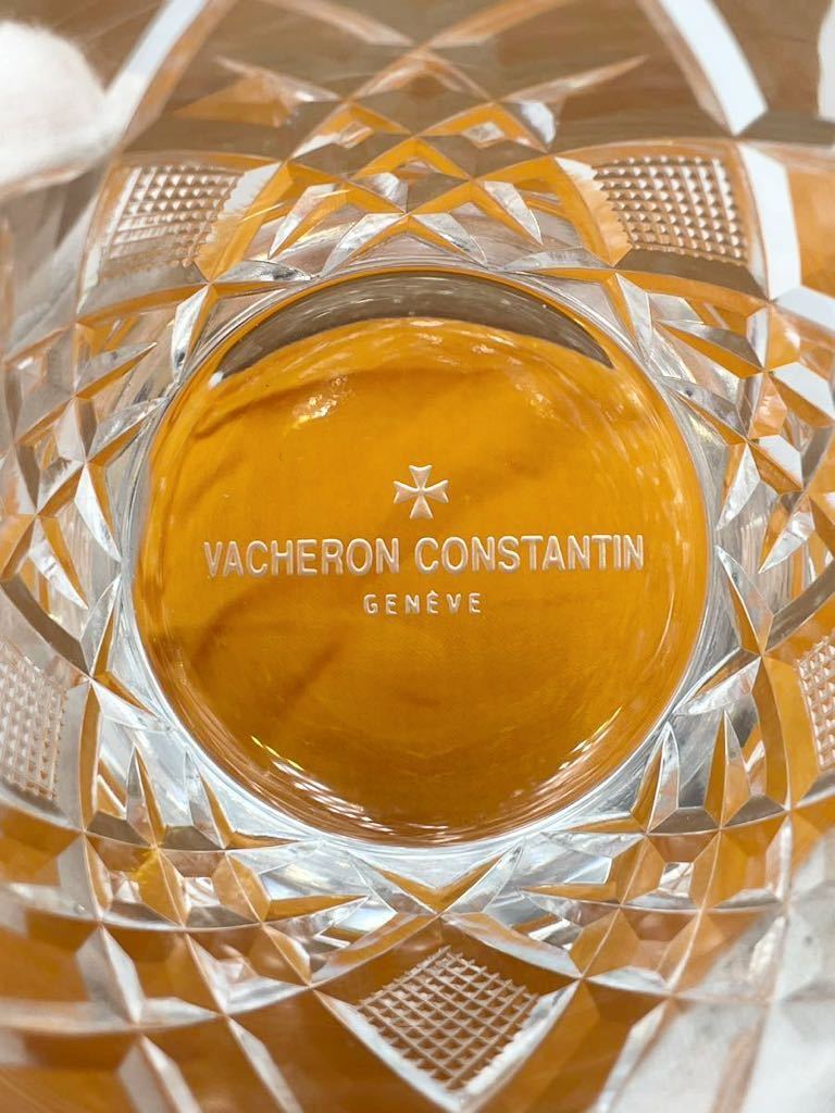 未使用品 ヴァシュロン・コンスタンタン ロックグラス メンズ レディース ノベルティー 時計 オーヴァーシーズ VACHERON CONSTANTIN バカラ