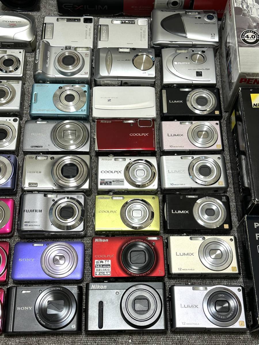 デジカメ☆まとめて出品☆Nikon/Canon/Panasonic/SONY/CASIO/RICOH