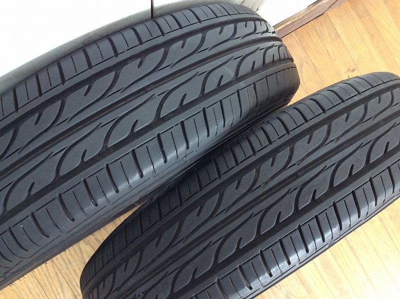 【2019年製/ダンロップ/タイヤ/EC202/DIGI-TYRE/（155/80R13 79S）（80/78N LT）/バリ山/2本】カー用品パーツ部品自動車_画像9