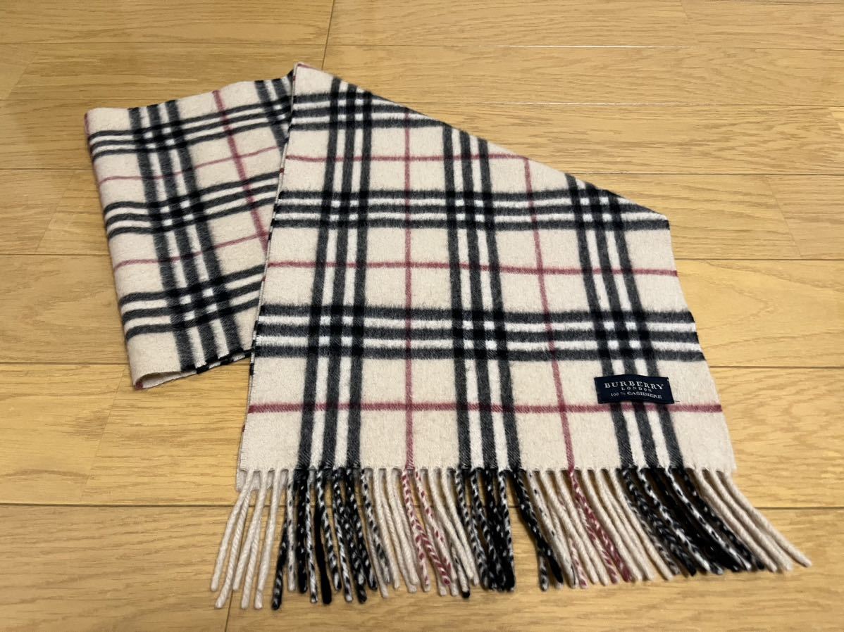 おすすめネット BURBERRY バーバリー マフラー カシミア100％ 薄い