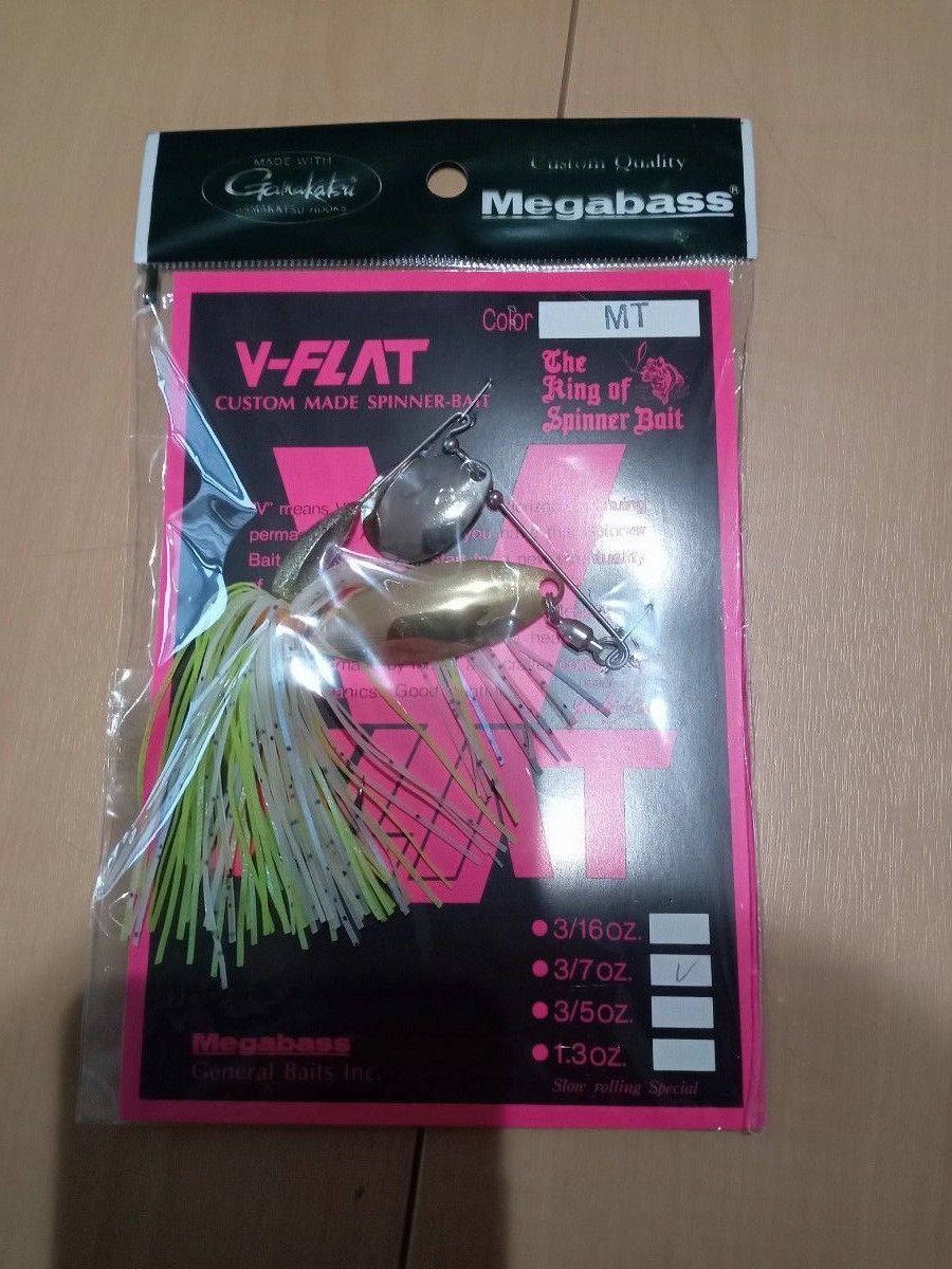 Megabass Vフラットスピナーベイト