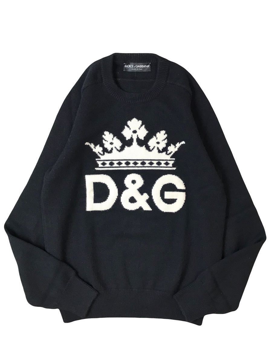 激安価格の (D) DOLCE&GABBANA ドルチェ&ガッバーナ ロゴ カシミヤ