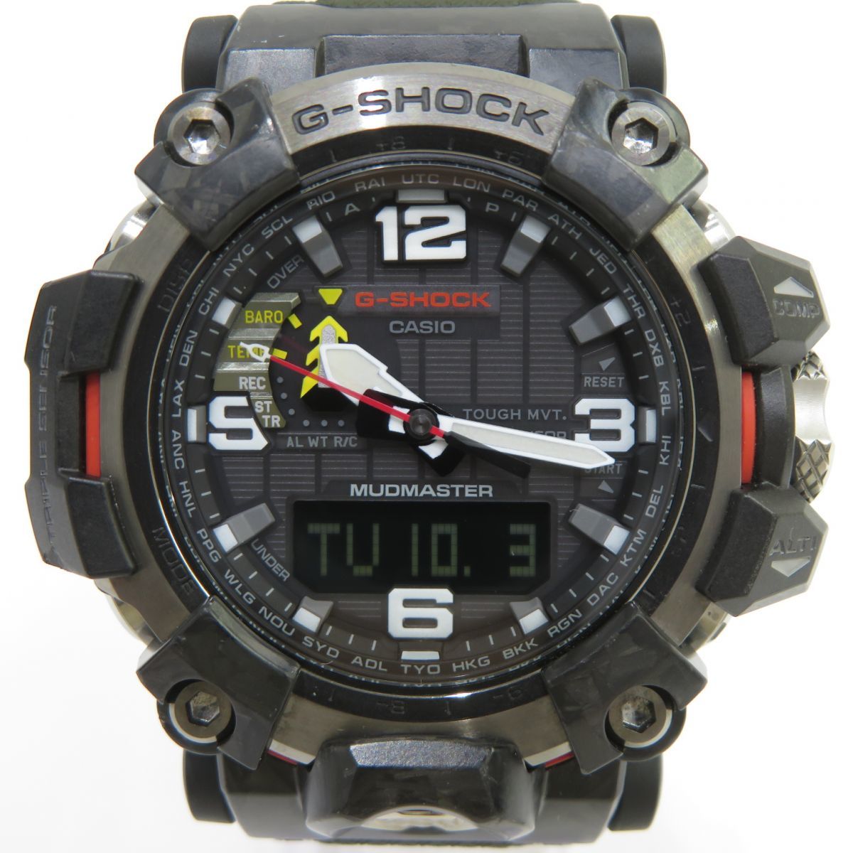 高級感 G-SHOCK カシオ CASIO 160s マスター ※中古 腕時計 電波