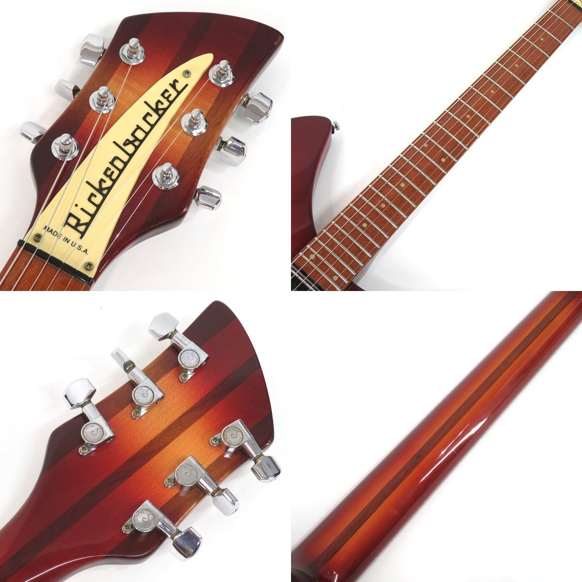 092s☆Rickenbacker リッケンバッカー 330 1994年製 セミアコ セミアコースティックギター エレキギター ※中古_画像8