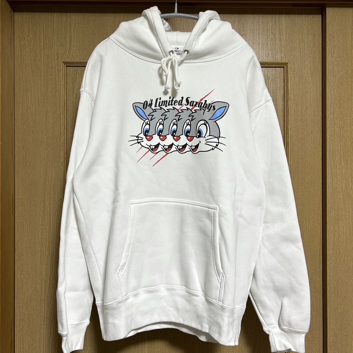 1日限定】フォーリミ 04Limited Sazabys うさぎ パーカー M 1日限定】フォーリミ 04Limited Sazabys うさぎ パーカー M