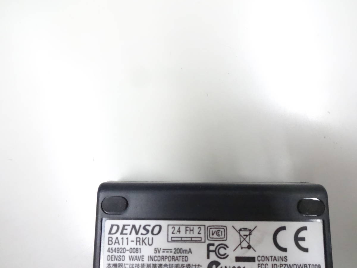 残り僅か DENSO WAVE Bluetooth通信アダプタ BA11-RKU USBケーブル付き 中古の画像3