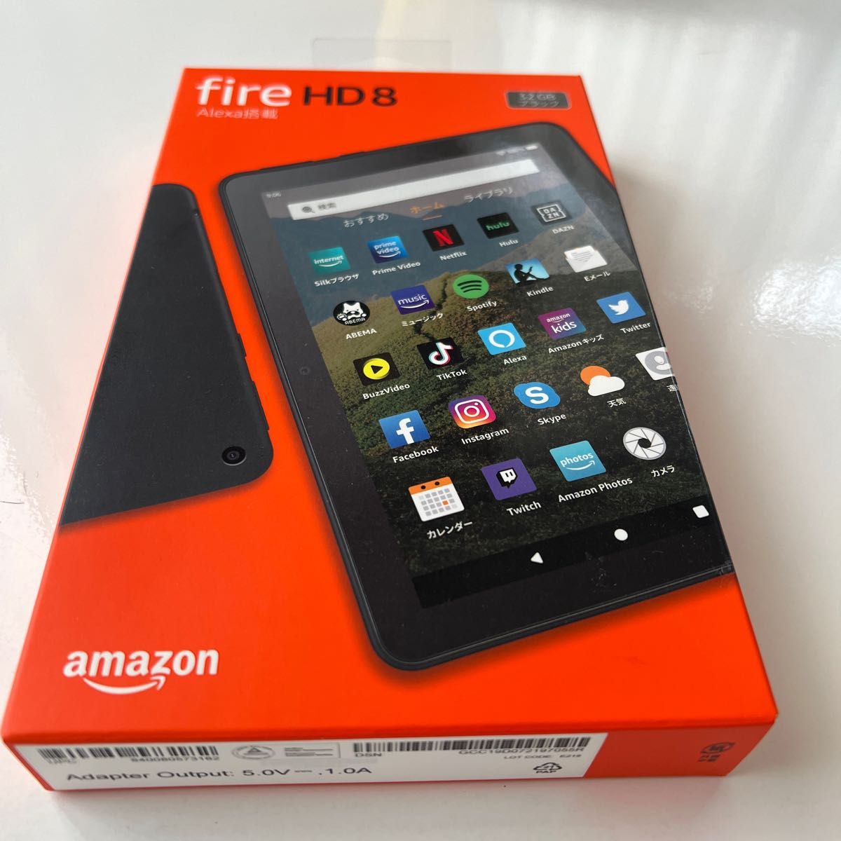 第10世代 Fire HD 8 タブレット ブラック (8インチHDディスプレイ) 32GB