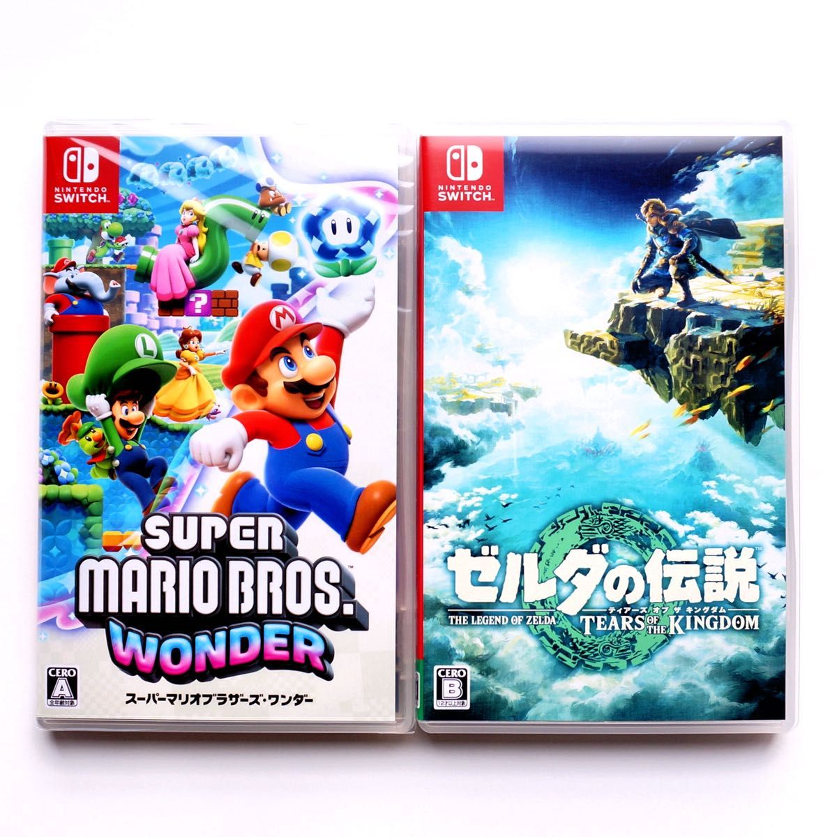 Nintendo Switch『スーパーマリオブラザーズ・ワンダー』＆『ゼルダの