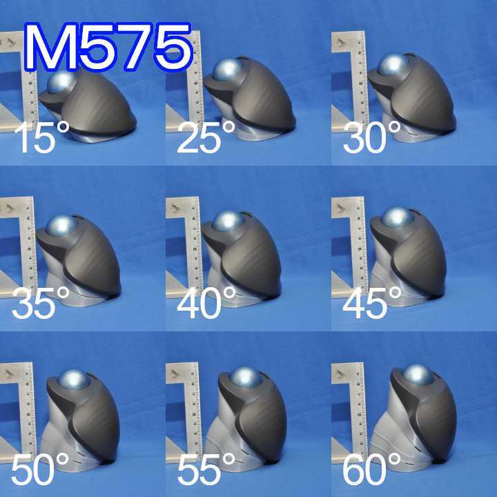 logicool M575角度調整スタンド(15〜45)セット黒_画像5