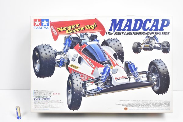 当時物 タミヤ 1/10 電動 RC オフロードカー マッドキャップ 2WD 1980