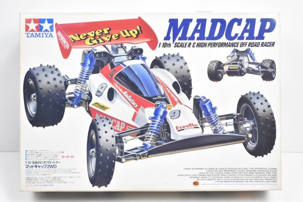 当時物 タミヤ 1/10 電動 RC オフロードカー マッドキャップ 2WD 1980