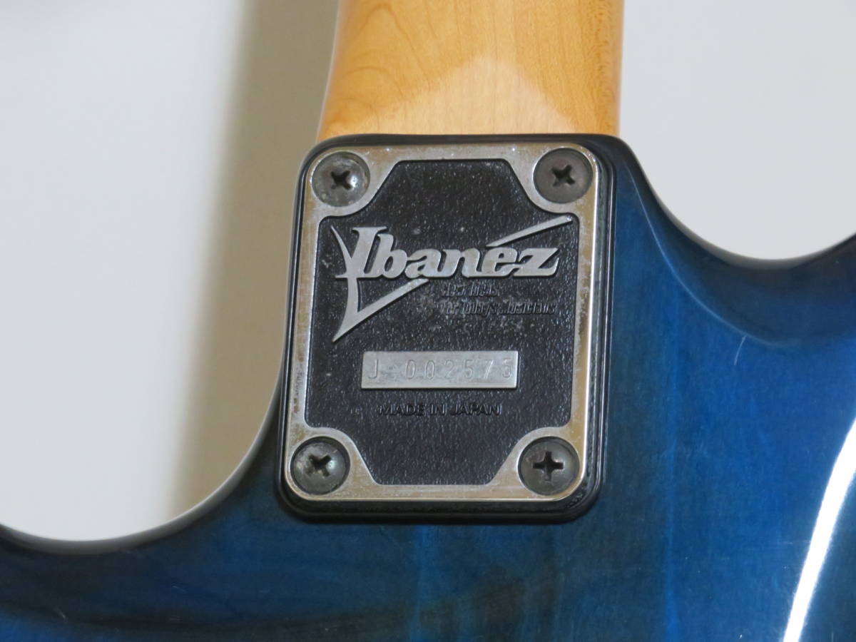 希少! Ibanez アイバニーズ JS Custom Joe Satriani ジョーサトリアーニ 日本製 シリアルNo.F402687 エレキギター 非喫煙環境です _画像7