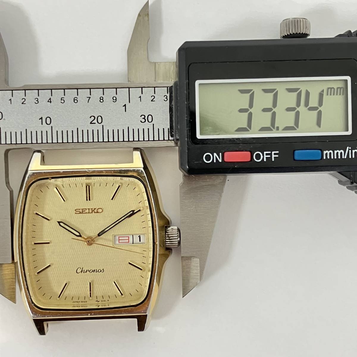SEIKO CRONOS セイコー クロノス 5H23-5110 スクエア-