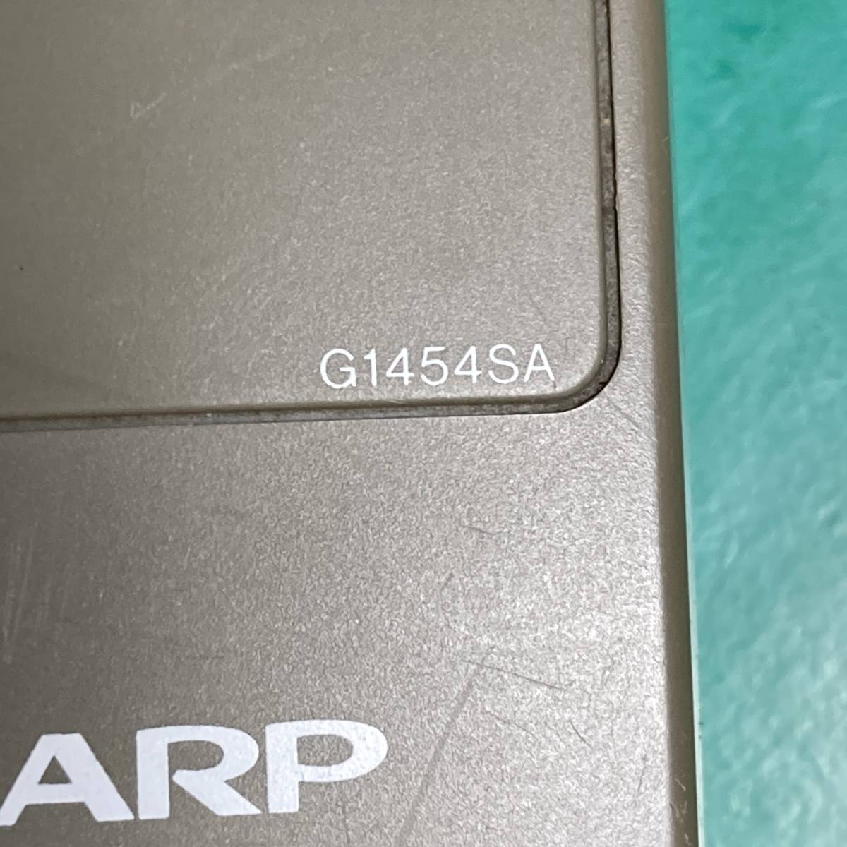 SHARP リモコン G1454SA ジャンク品 R01852_画像3