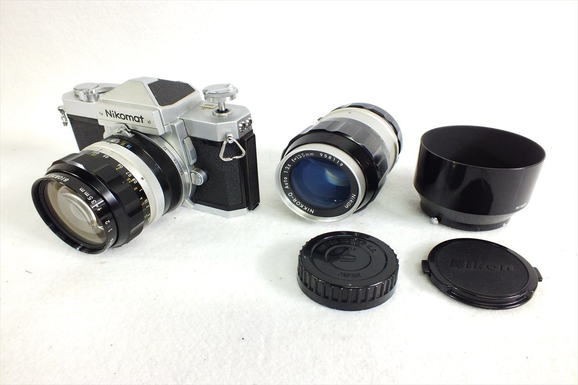 ◇ Nikon ニコン Nikomat FT フィルム一眼レフ 1:2 35mm 3.5 135mm